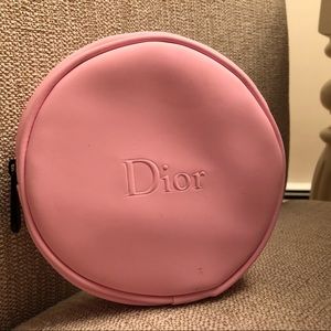Authentic Dior pink cosmetic case